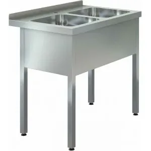 Ванна моечная Assum ВМЦ-П2-2/400 (950х600х850)