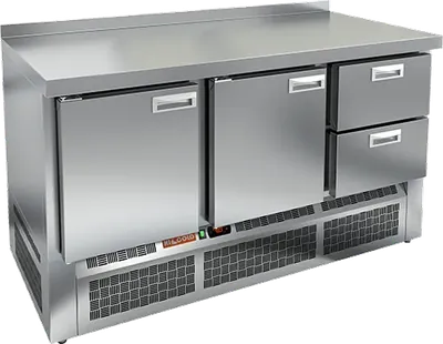 Столы холодильные СТОЛ С МОРОЗИЛЬНЫМ ШКАФОМ HICOLD GNE 112/BT (R290)
