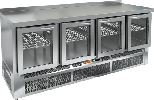 Стол с холодильным шкафом Hicold GNEG 1111 HT (R290)