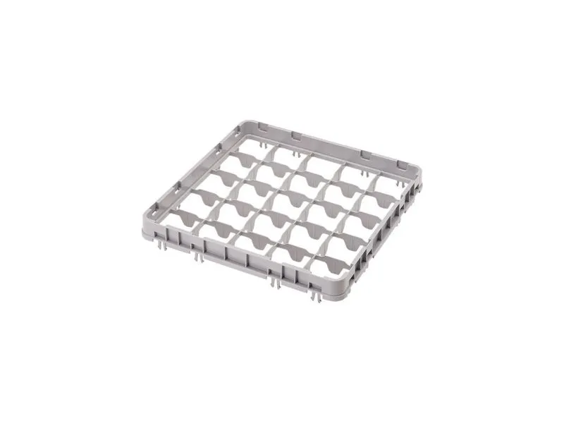 Кассета для мойки и хранения Cambro 16E2151, доп. секция 16 ячеек, мягко-серый