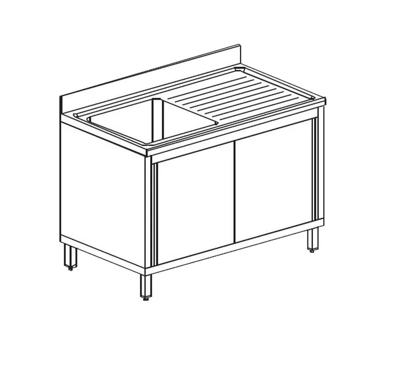 Ванна моечная APACH CHEF LINE LS157-65RWSD