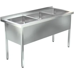 Ванна моечная Assum ВМЦ-П3-3/500 (1800х700х850)