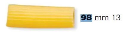 Форма LA MONFERRINA для P6 RIGATONI 13 мм 98 бронза