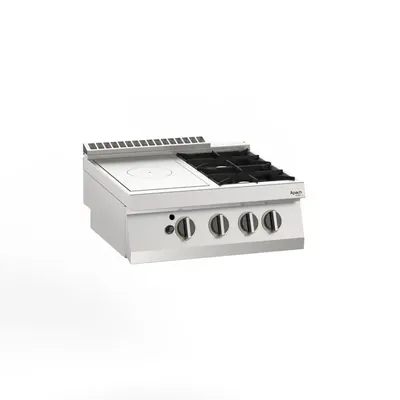 Плиты профессиональные ПЛИТА СО СПЛОШНОЙ ПОВЕРХНОСТЬЮ ГАЗОВАЯ 700 СЕРИИ APACH CHEF LINE SLRSTG87R2DX
