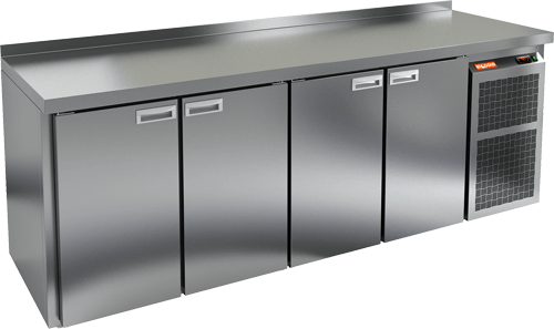 СТОЛ С МОРОЗИЛЬНЫМ ШКАФОМ HICOLD SN 1111 BR2 BT (R290)