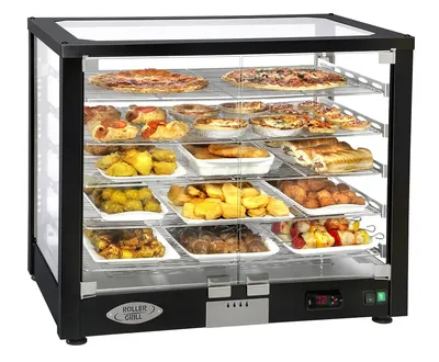 Витрины тепловые ВИТРИНА ТЕПЛОВАЯ ROLLER GRILL WD 780 D ЧЕРНАЯ