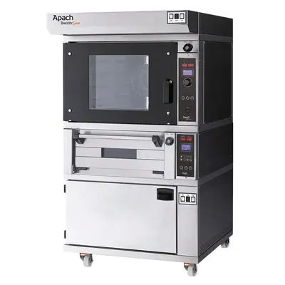 Конвекционные печи ПЕЧЬ КОНВЕКЦИОННАЯ С ПОДОМ С РАССТОЙКОЙ APACH BAKERY LINE K6TP DP+E218PA