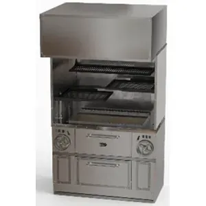 Грили на углях и дровах Гриль на углях Grillvett Bronx II Robata Hood 1600 нерж.сталь