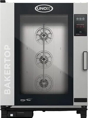 Пароконвектоматы Пароконвектомат UNOX XEBC-10EU-E1LM-MP, электрический, с универсальными направляющими