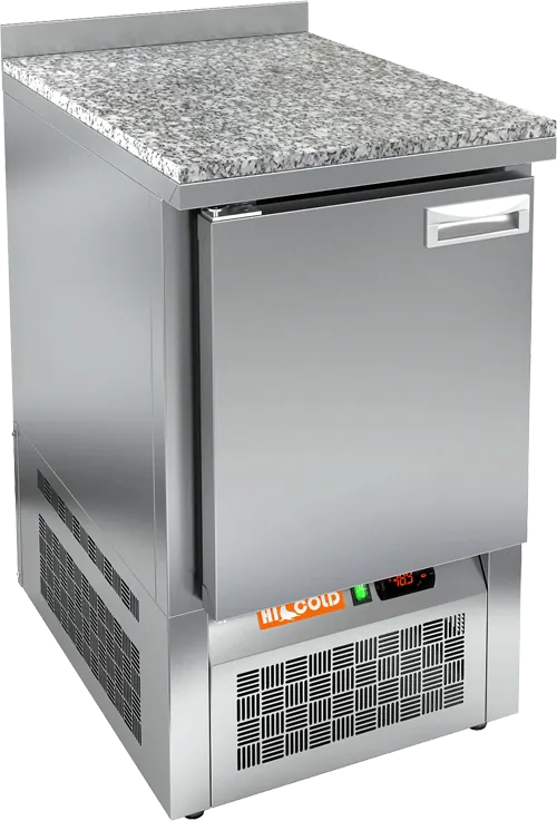 Стол с холодильным шкафом Hicold SNE 1/TN камень (R290)