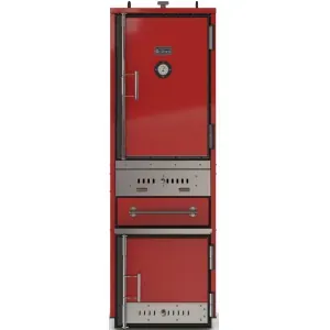 Гриль на углях Grillvett Cabinet 600 красный