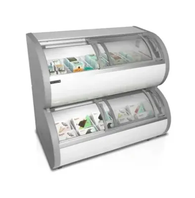 Витрины для мороженого ВИТРИНА МОРОЗИЛЬНАЯ ДВУХУРОВНЕВАЯ TEFCOLD TD500