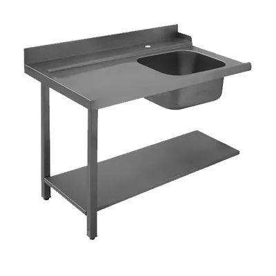 Столы для посудомоечных машин Стол сортировочный 1800 мм правый APACH CHEF LINE L75458