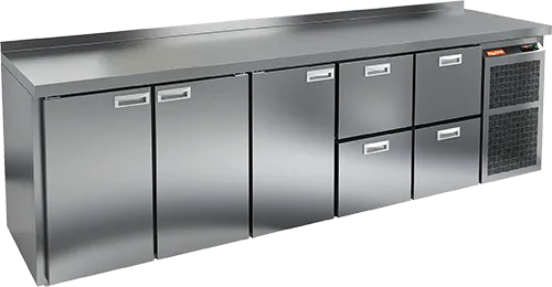 Стол с холодильным шкафом Hicold SN 11122 BR2 TN (R290)