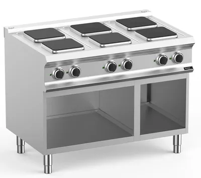 Плиты профессиональные ПЛИТА ЭЛЕКТРИЧЕСКАЯ 6 КОНФОРОЧН. 700 СЕРИИ APACH CHEF LINE GLRE117OSP
