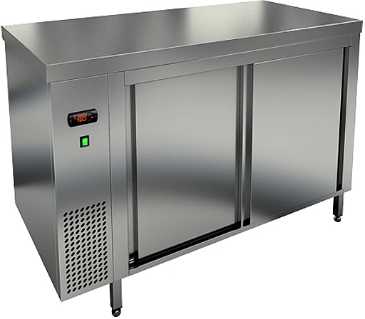 Столы тепловые TS 10 GN O (1000x700x850) тепловой стол-купе островной, HICOLD RUS