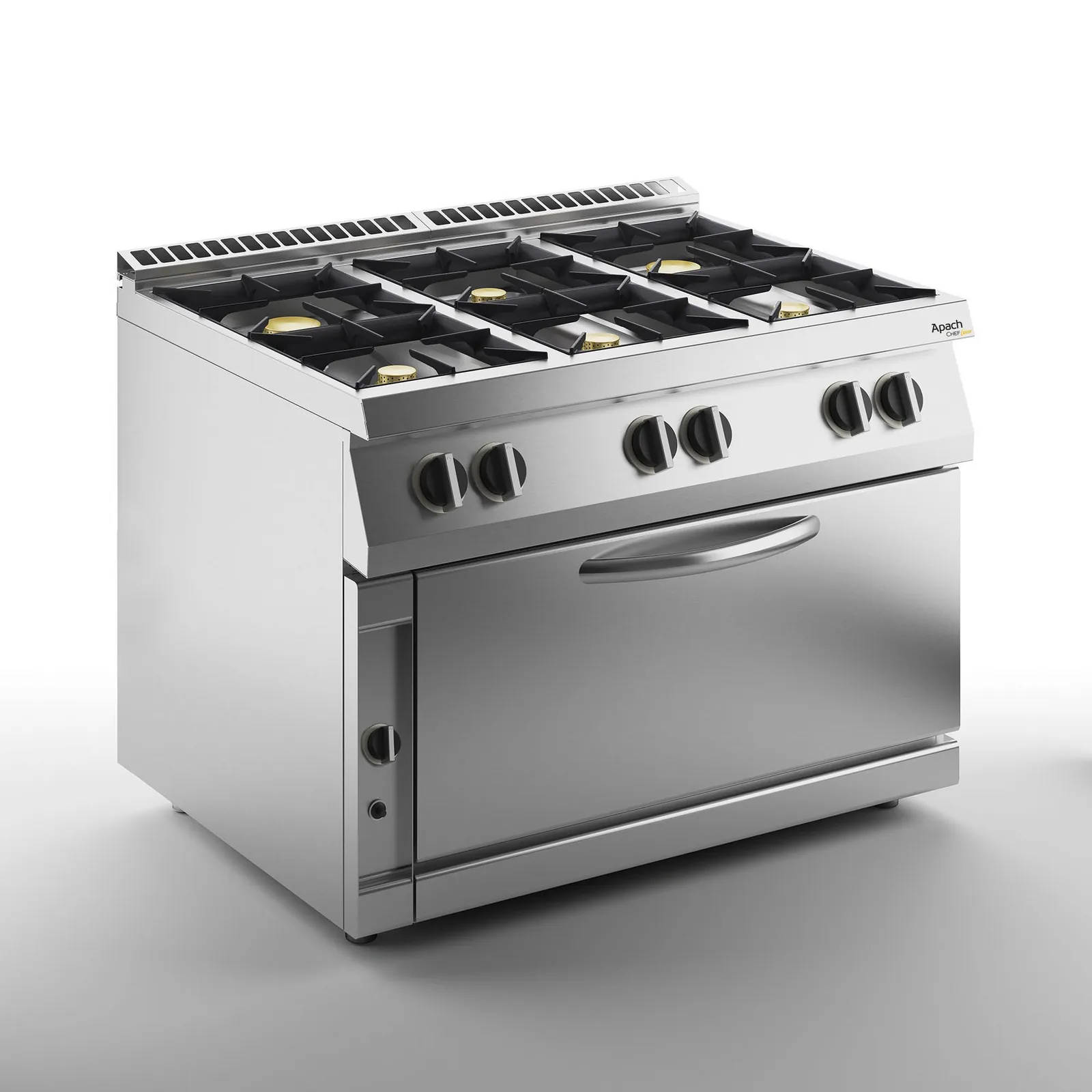 Плита газовая 6 конфорочн. 700 серии APACH CHEF LINE SLRRG127FG