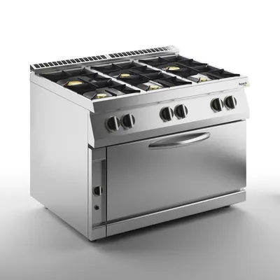 Плиты профессиональные ПЛИТА ГАЗОВАЯ 6 КОНФОРОЧН. 700 СЕРИИ APACH CHEF LINE SLRRG127FG