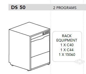 Машина посудомоечная Dihr DS 50+DDE+XP+PS