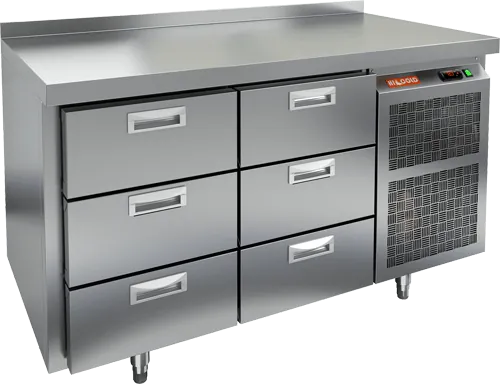 Столы холодильные СТОЛ С ХОЛОДИЛЬНЫМ ШКАФОМ HICOLD GN 33/TN (R290)