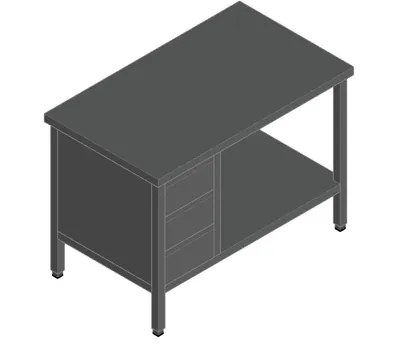 Столы производственные СТОЛ ОСТРОВНОЙ СТО-7-2 21000801016