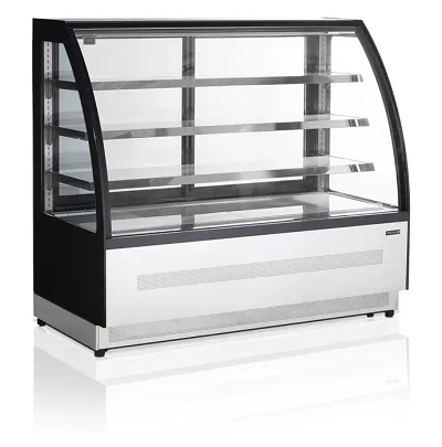 Витрина холодильная Tefcold LPD1500C черная