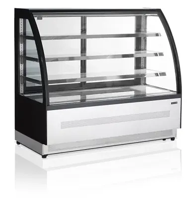 Витрины кондитерские ВИТРИНА ХОЛОДИЛЬНАЯ TEFCOLD LPD1500C ЧЕРНАЯ