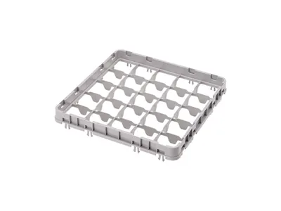 Кассеты для посудомоечных машин Кассета для мойки и хранения Cambro 49E2151, доп. секция 49 ячеек, мягко-серый