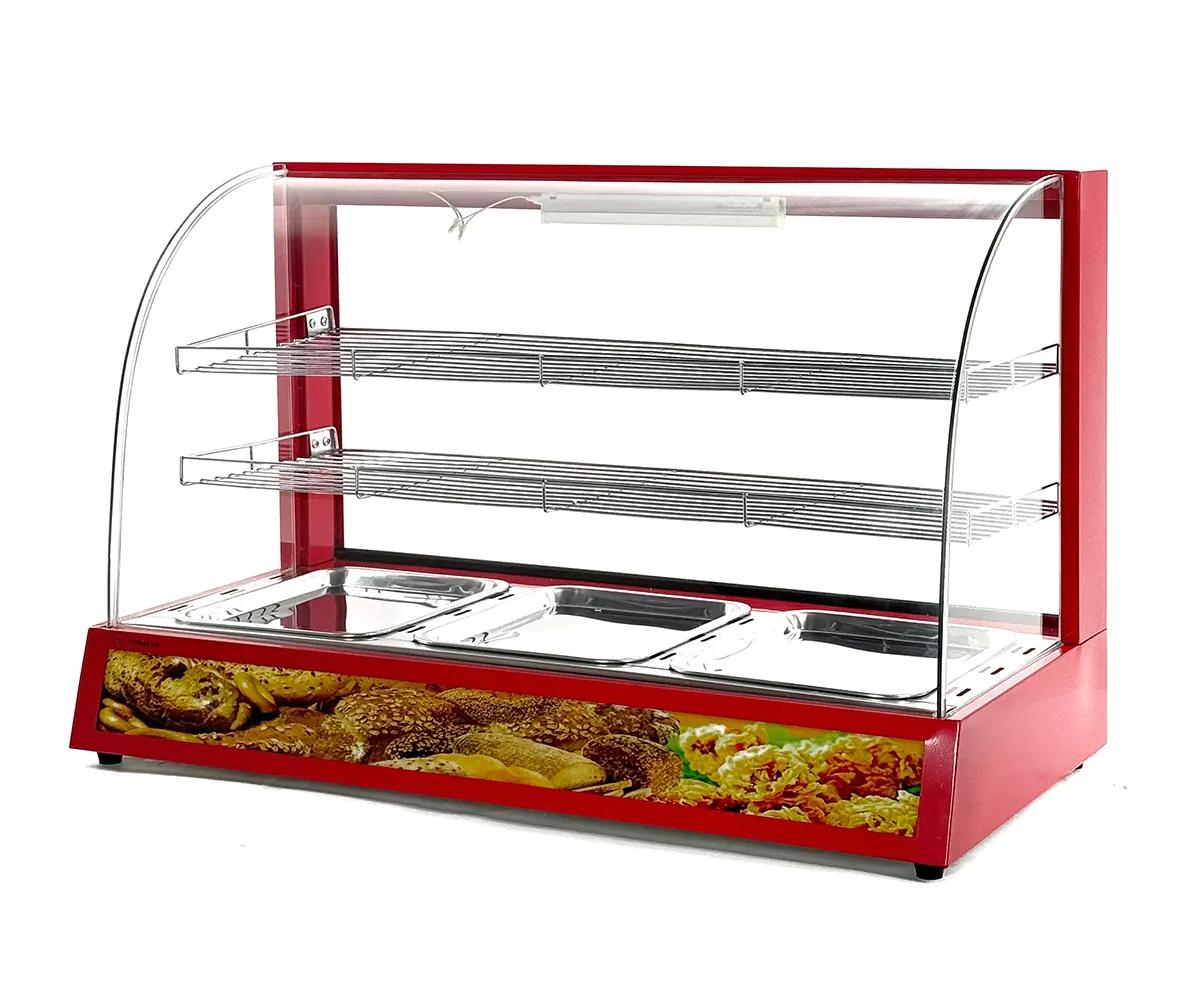 Витрины тепловые ВИТРИНА ТЕПЛОВАЯ HURAKAN HKN-WD3E