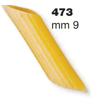 Форма LA MONFERRINA для P6 PENNE RIGATE 9 мм 473 птфэ