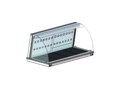 Тепловые модули линий раздачи ВИТРИНА ТЕПЛОВАЯ APACH CHEF LINE LHDSL11O