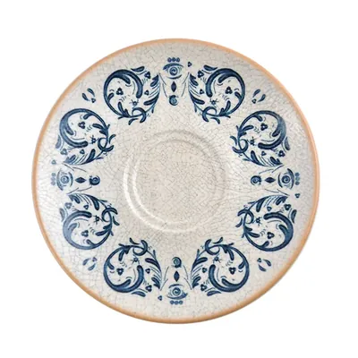 Чашки, кружки, блюдца Блюдце Bonna серии Виенто, S-MT-VIEGRM04CT, 73984, d=160 мм форма Гурмэ
