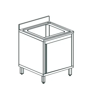 Ванны моечные ВАННА МОЕЧНАЯ APACH CHEF LINE LS87-65HD