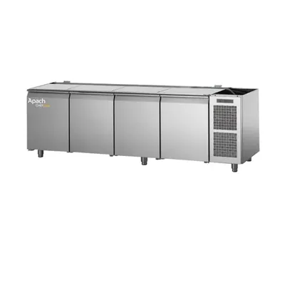 Столы для пиццы и салатов СТОЛ ХОЛОДИЛЬНЫЙ ДЛЯ ПИЦЦЫ APACH CHEF LINE LTPPZ1111NT