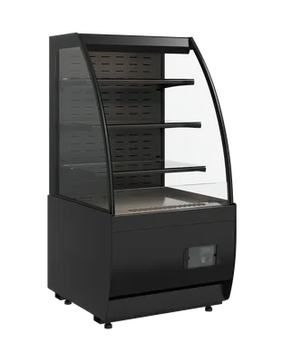 Витрины кондитерские Витрина холодильная K70 VM 0,9-2 STANDARD открытая, горка (9005)