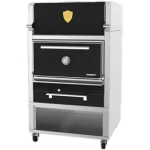 Хосперы и печи на углях Гриль на углях JOSPER HJA-PLUS-S80-HCT (черная дверь)
