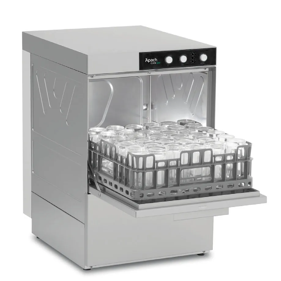 Машина посудомоечная APACH AFTRD500 DDP (919048) фронтальная с помпой