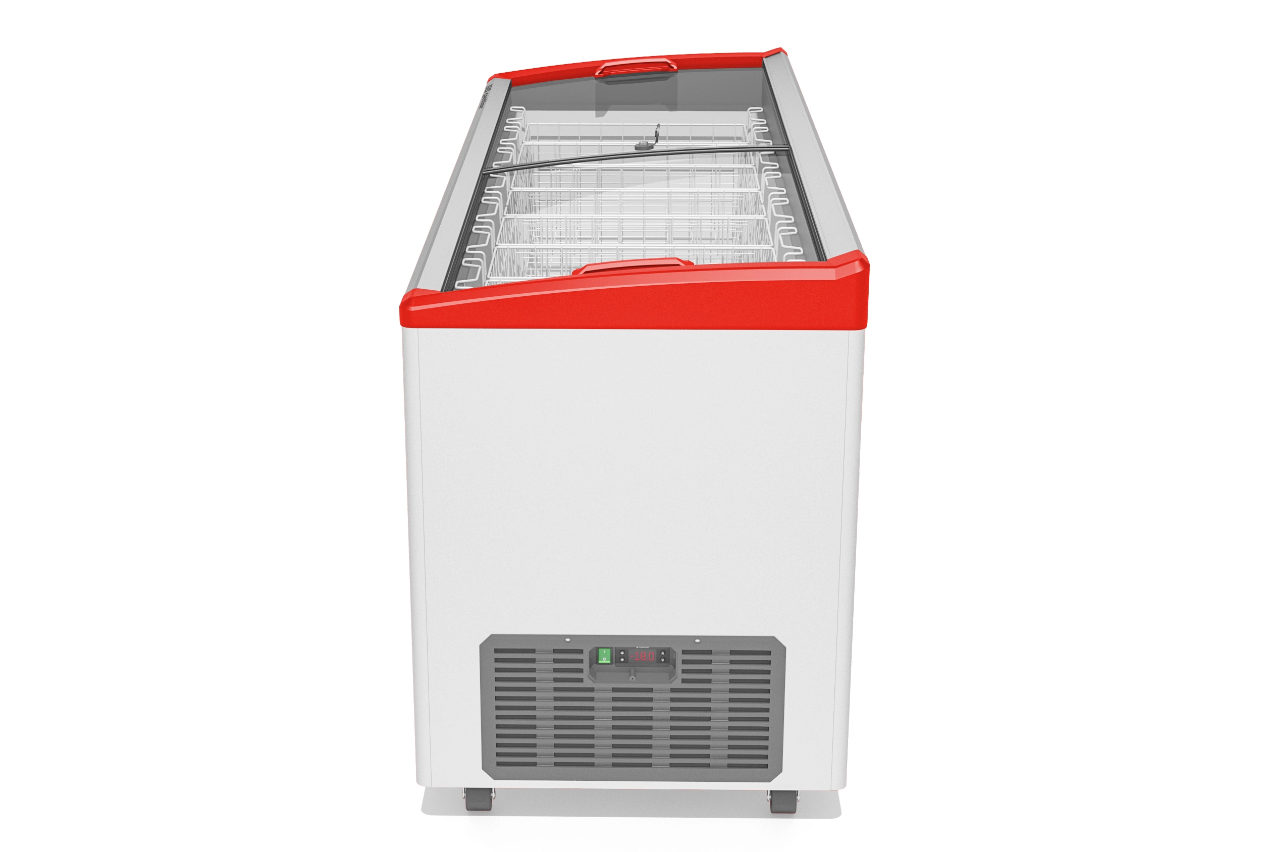 Ларь морозильный Frostor серии Elegance, FG 600 E v25, красный