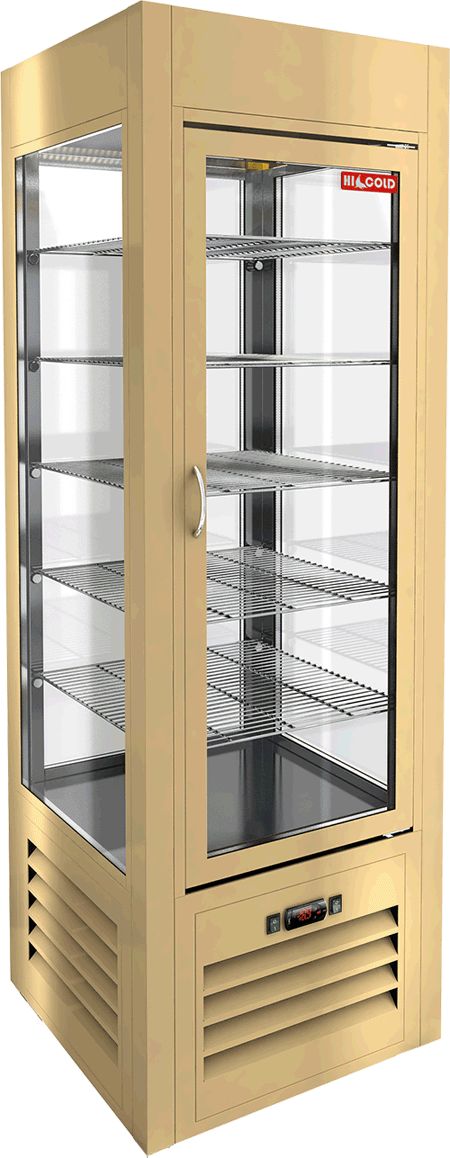 Витрины кондитерские ВИТРИНА КОНДИТ/ВЕРТИКАЛЬНАЯ HICOLD VRC 350 SH BEIGE