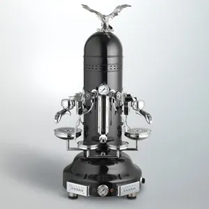 Кофемашины Кофемашина автомат BEZZERA VERTICALE DE 2GR черная мультифазная