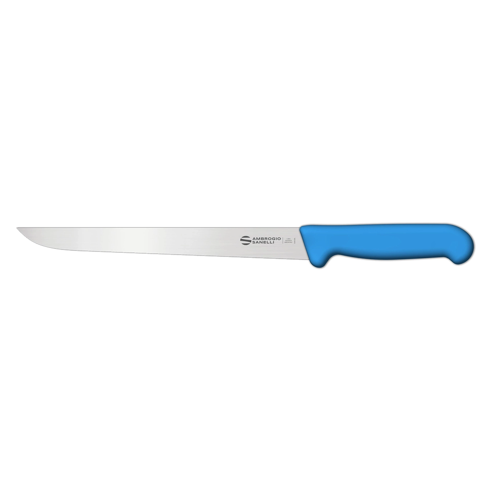 Нож Sanelli Ambrogio серии Supra Colore, SC66022L, для рыбы с гибким лезвием 220 мм, синий