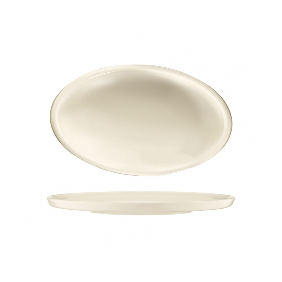 KUTAHYA BONE Chef Taste Of BNCTO14OKS00 Салатник овальный (170мл, d14см, h3,54см)