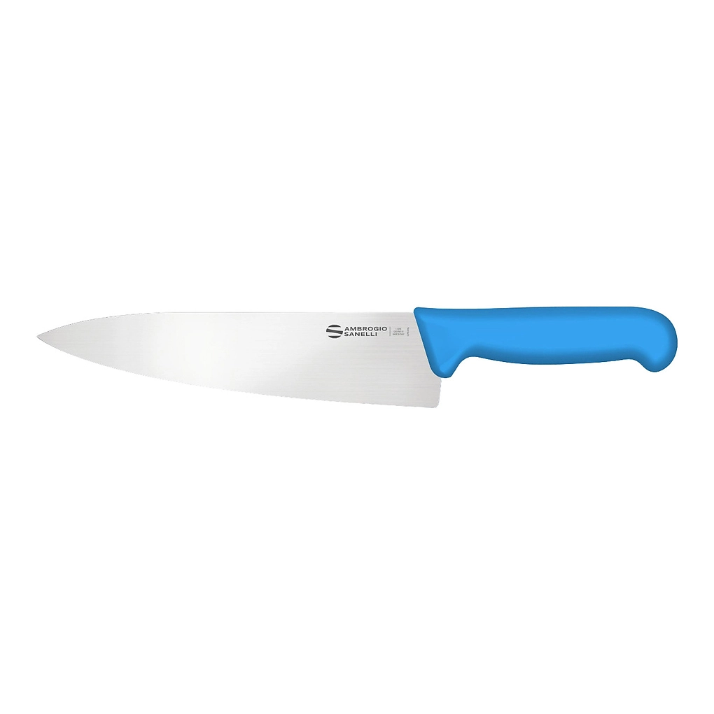 Нож Sanelli Ambrogio серии Supra Colore, SC49016L, кухонный 160 х 44 мм, синий
