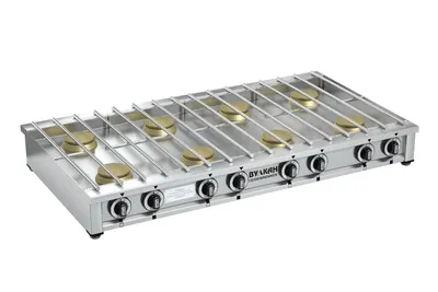 Плиты профессиональные ПЛИТА ГАЗОВАЯ ВУЛКАН-HEIDEBRENNER ПРГ-IIА-8М SLIM АРТ.82142