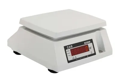 Весы торговые ВЕСЫ ЭЛ.ПОРЦИОННЫЕ CAS SW II-10 ДВА ДИСП