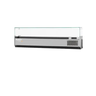 Витрины холодильные универсальные ВИТРИНА ХОЛОДИЛЬНАЯ СО СТЕКЛОМ APACH CHEF LINE LDR20038GR Б/АГРЕГАТА
