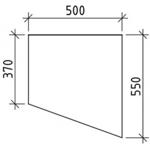 Стол производственный RoboLabs SRs1D-050/5.5/3.7-H92