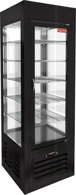 Витрины кондитерские ВИТРИНА КОНДИТ/ВЕРТИКАЛЬНАЯ HICOLD VRC 350 SH BLACK