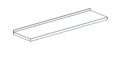 Полки настенные ПОЛКА НАСТЕННАЯ APACH CHEF LINE LSW16035