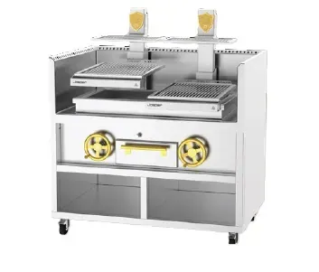 Грили на углях и дровах ГРИЛЬ ОТКРЫТЫЙ JOSPER BASQUE PVJ-50-2-1-MB
